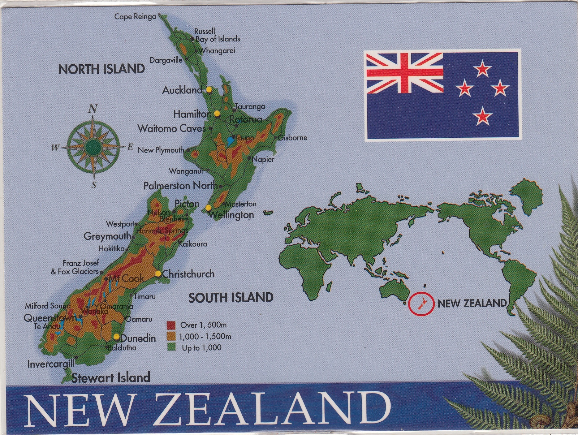 New zealand where. Остров новая Зеландия на карте. Географическая карта новой Зеландии на английском языке.